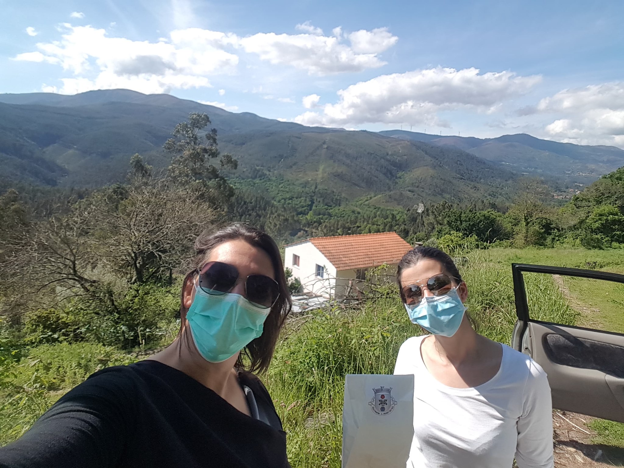 Distribuição de Máscaras pela População