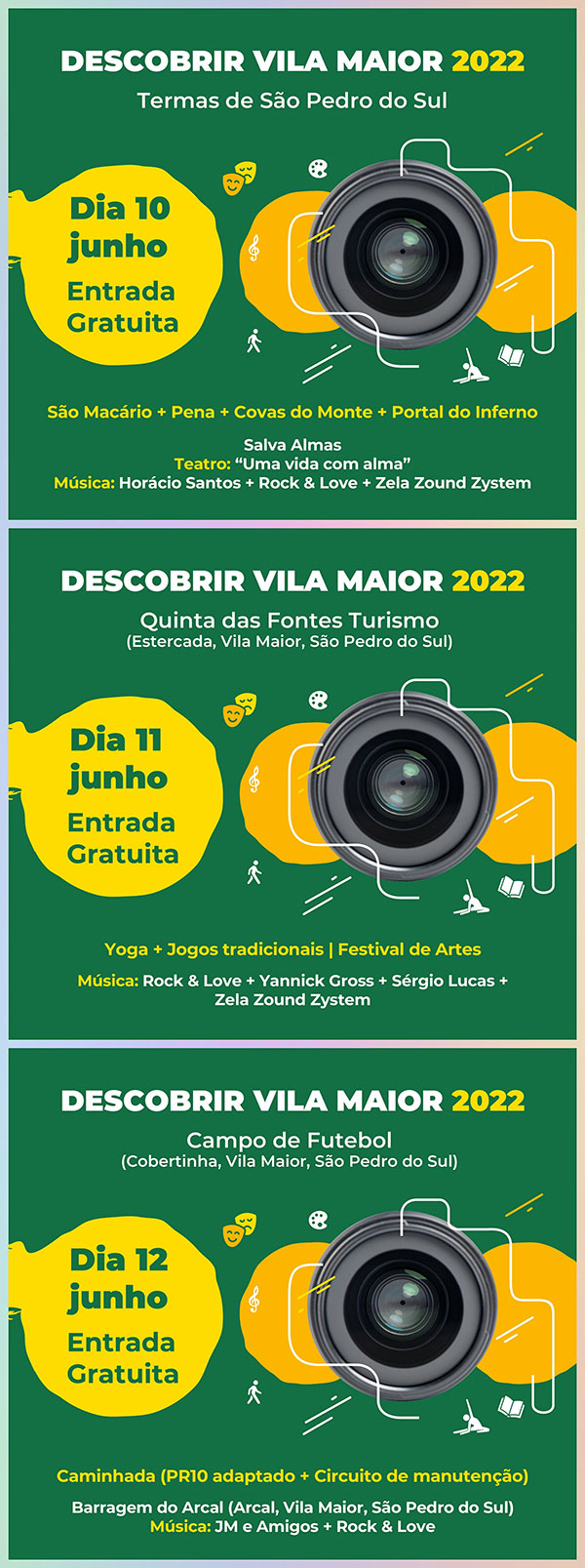 Descobrir VILA MAIOR 2022